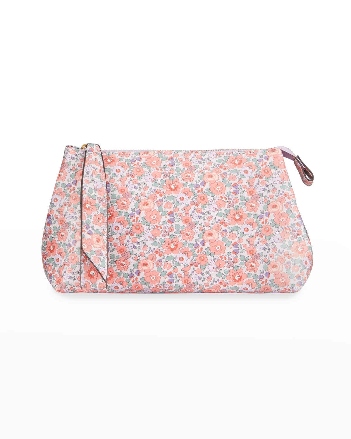 Liberty London Small Betsy Floral-Print Zip Clutch Bag