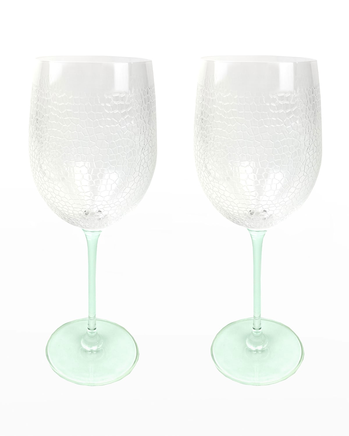 Shop Michael Wainwright Panthera Clear Wine Glasses, Set Of 2