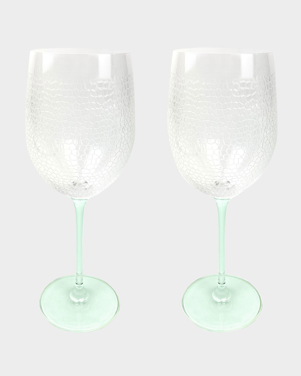 Michael Wainwright Panthera Clear Wine Glasses, Set Of 2 In Clear