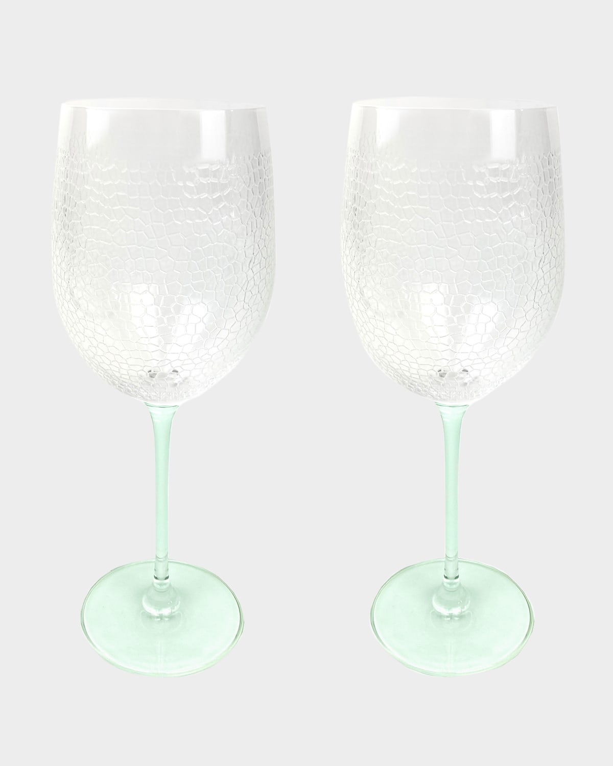 Shop Michael Wainwright Panthera Clear Wine Glasses, Set Of 2