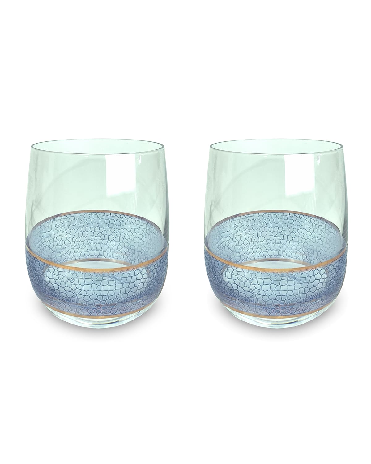 MICHAEL WAINWRIGHT PANTHERA DOUBLE OLD-FASHIONED GLASSES, SET OF 2,PROD239630133