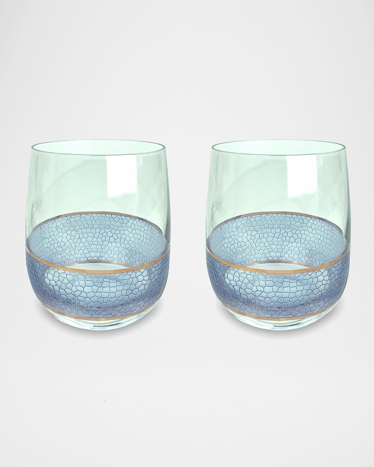 MICHAEL WAINWRIGHT PANTHERA DOUBLE OLD-FASHIONED GLASSES, SET OF 2,PROD239630133