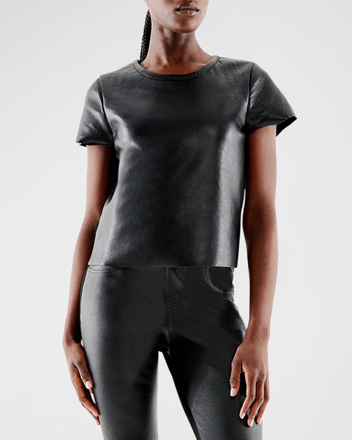 AS by DF New Guard Recycled Leather Tee