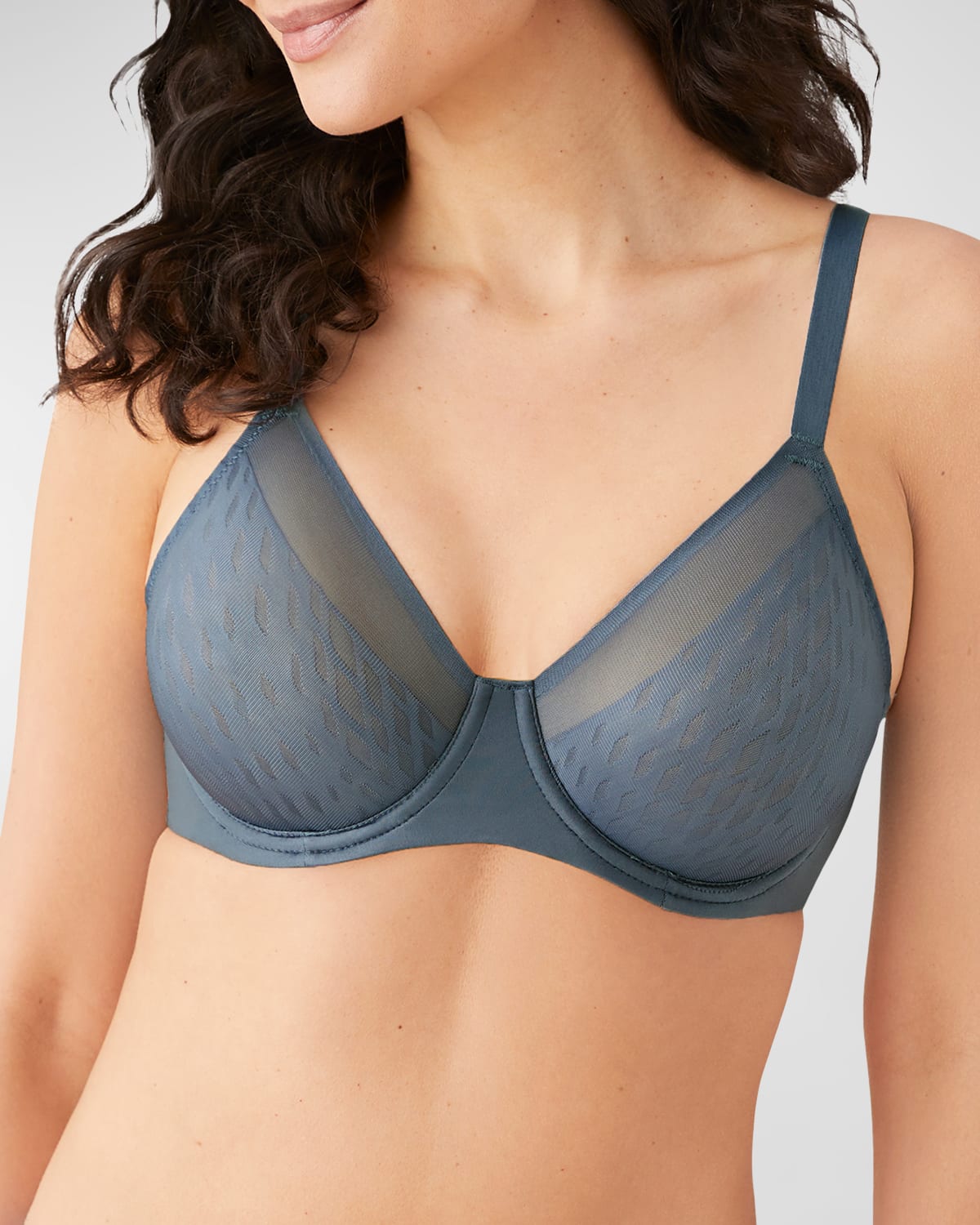Wacoal Elevated Allure Underwire Bra In Folkstone Gray