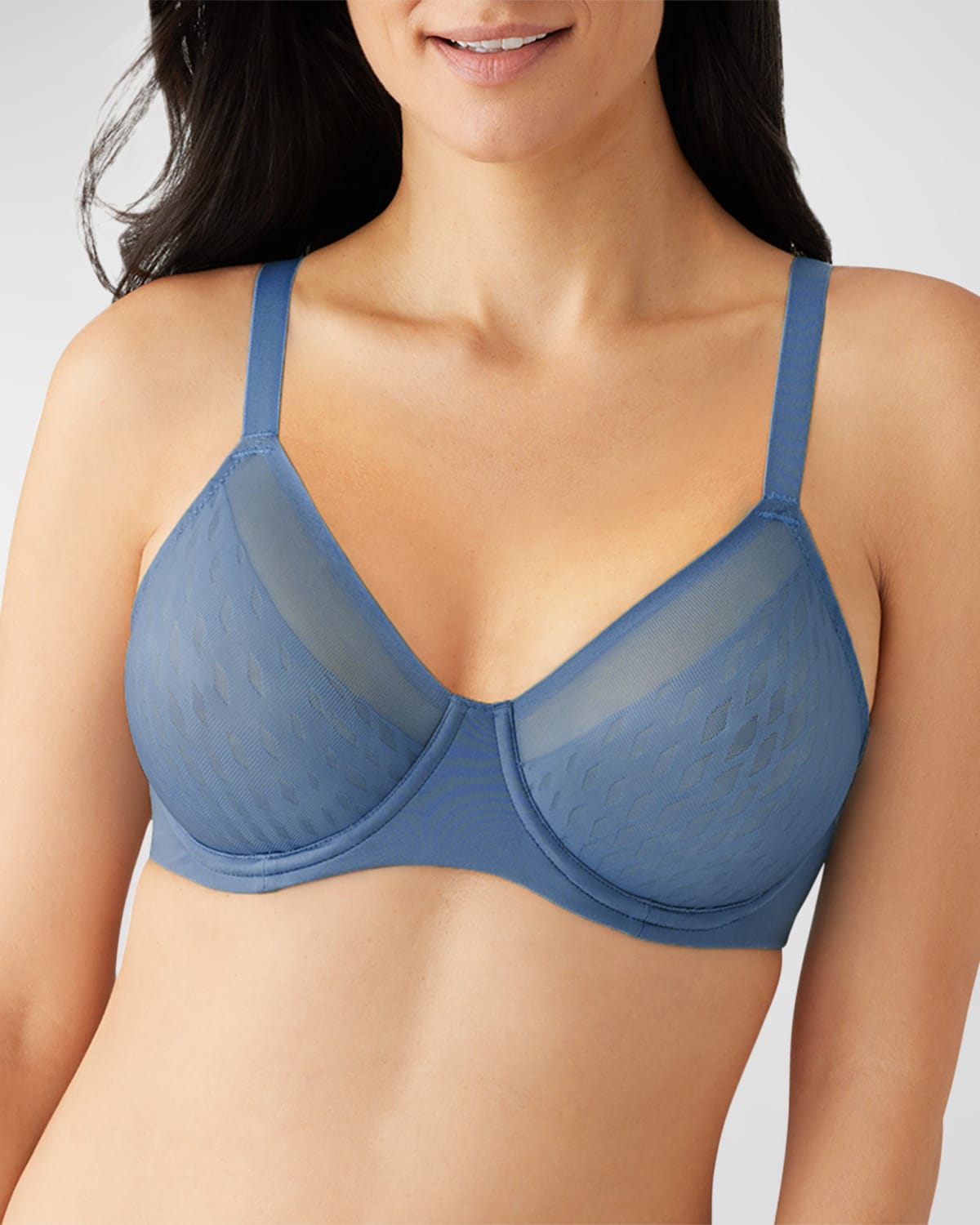 Wacoal Elevated Allure Underwire Bra In Provincial Blue