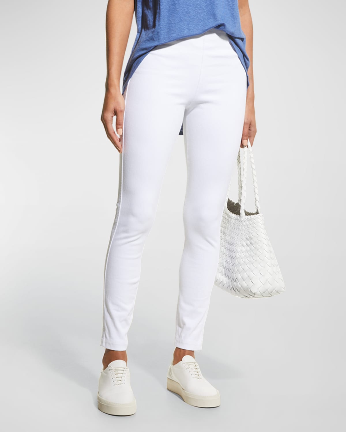 Lysse cropped stretch denim legging deals