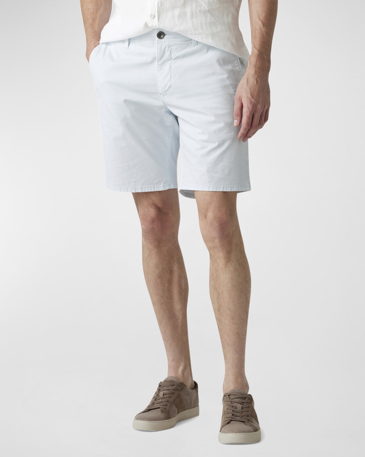 Rodd & Gunn Men's The Peaks Bermuda Shorts In White