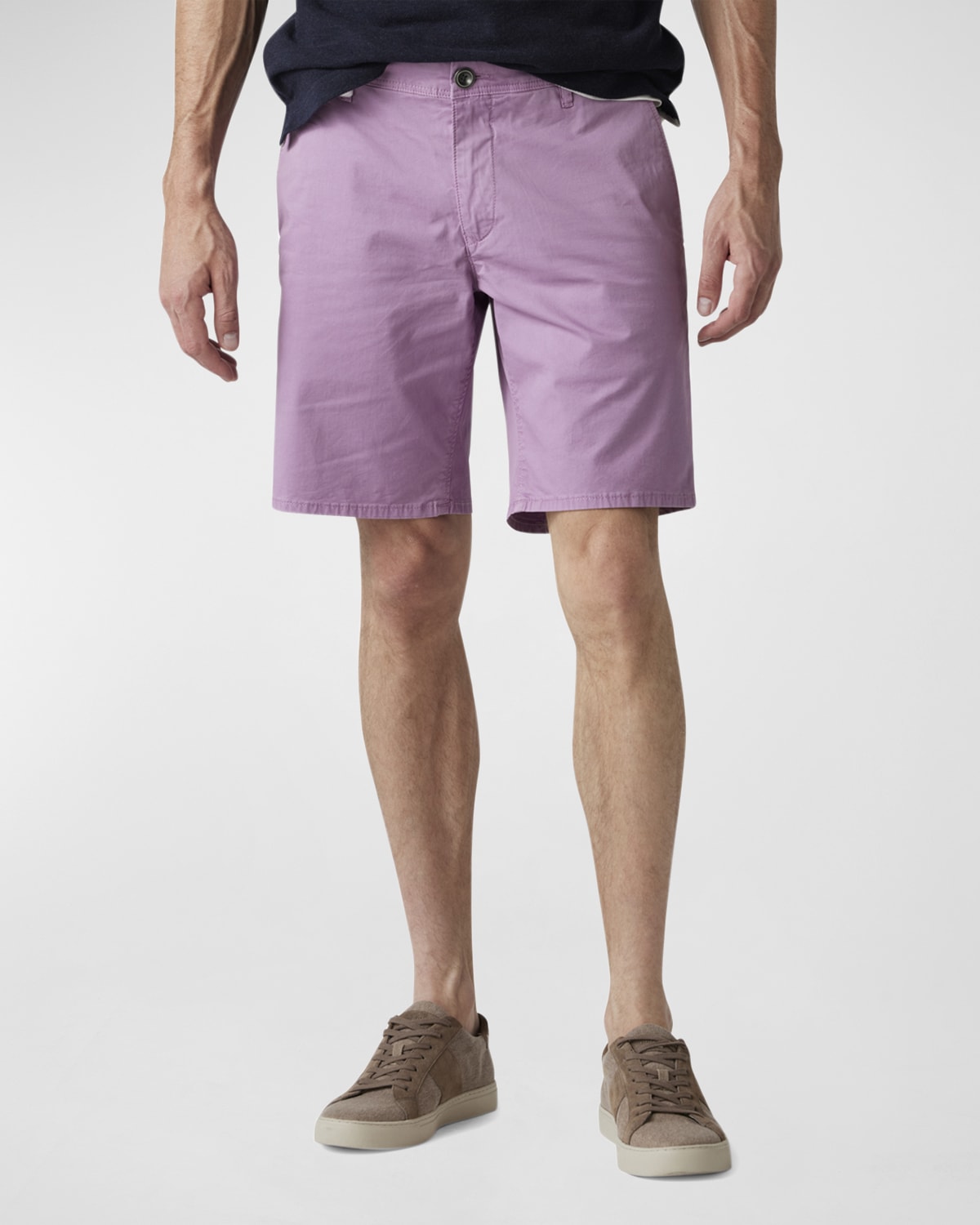Rodd & Gunn Men's The Peaks Bermuda Shorts In Lilac