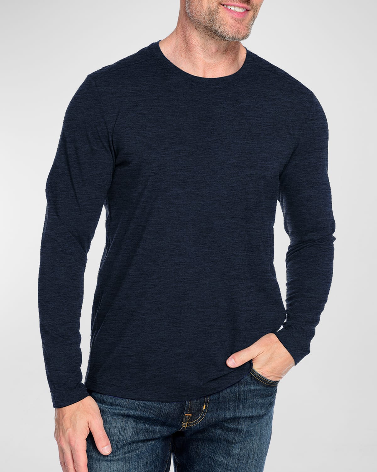 Fisher + Baker Men's Mission Heathered Performance T-Shirt