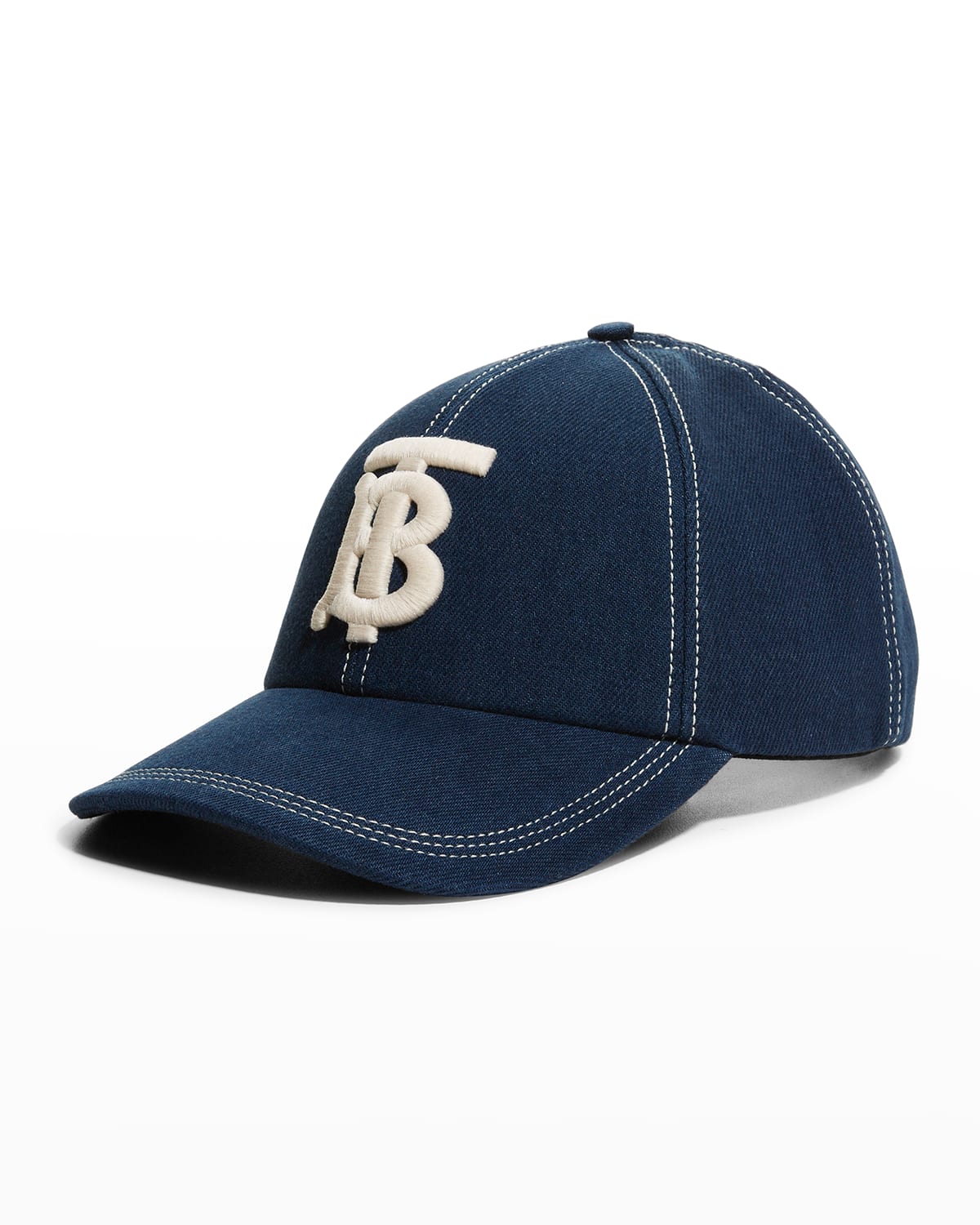 Burberry TB Jacquard Denim Baseball Cap - Farfetch