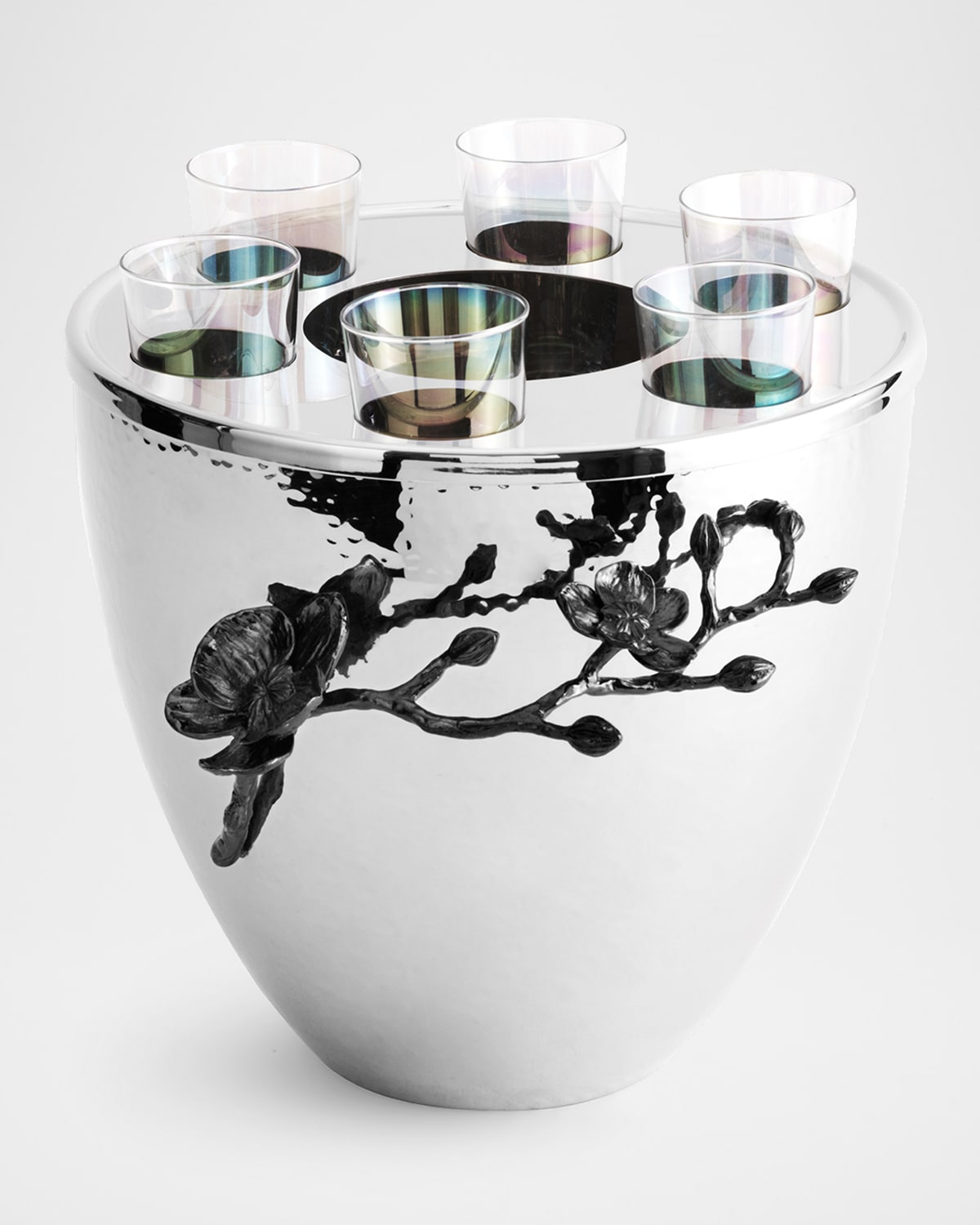 Michael Aram Black Orchid Vodka Service
