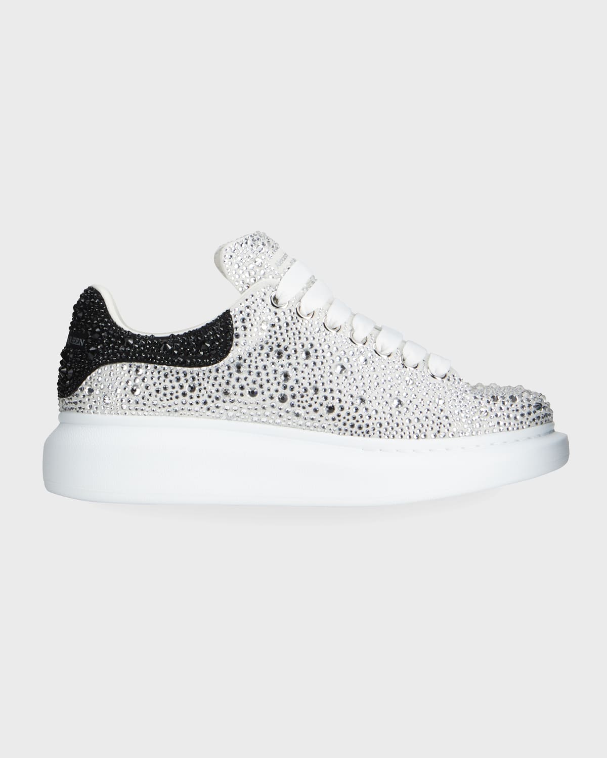 Shop Alexander Mcqueen Oversized Sneakers In Grey/black