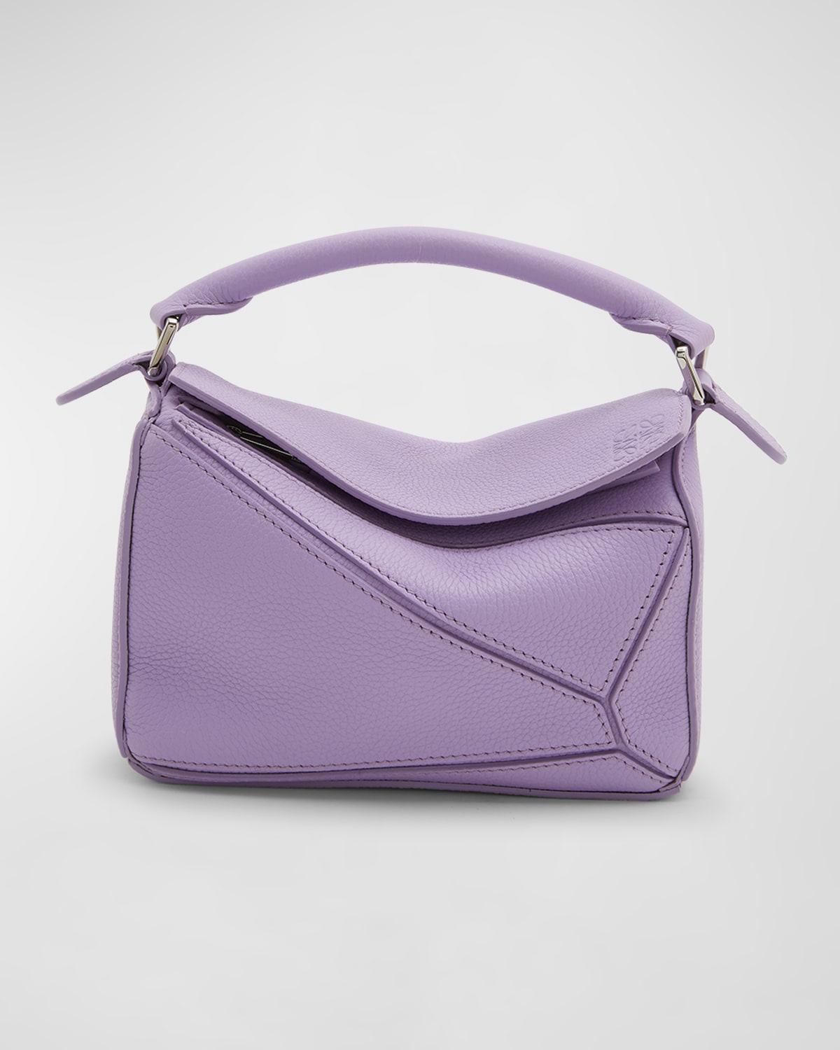 Loewe Puzzle Mini Crossbody Bag In Lavender