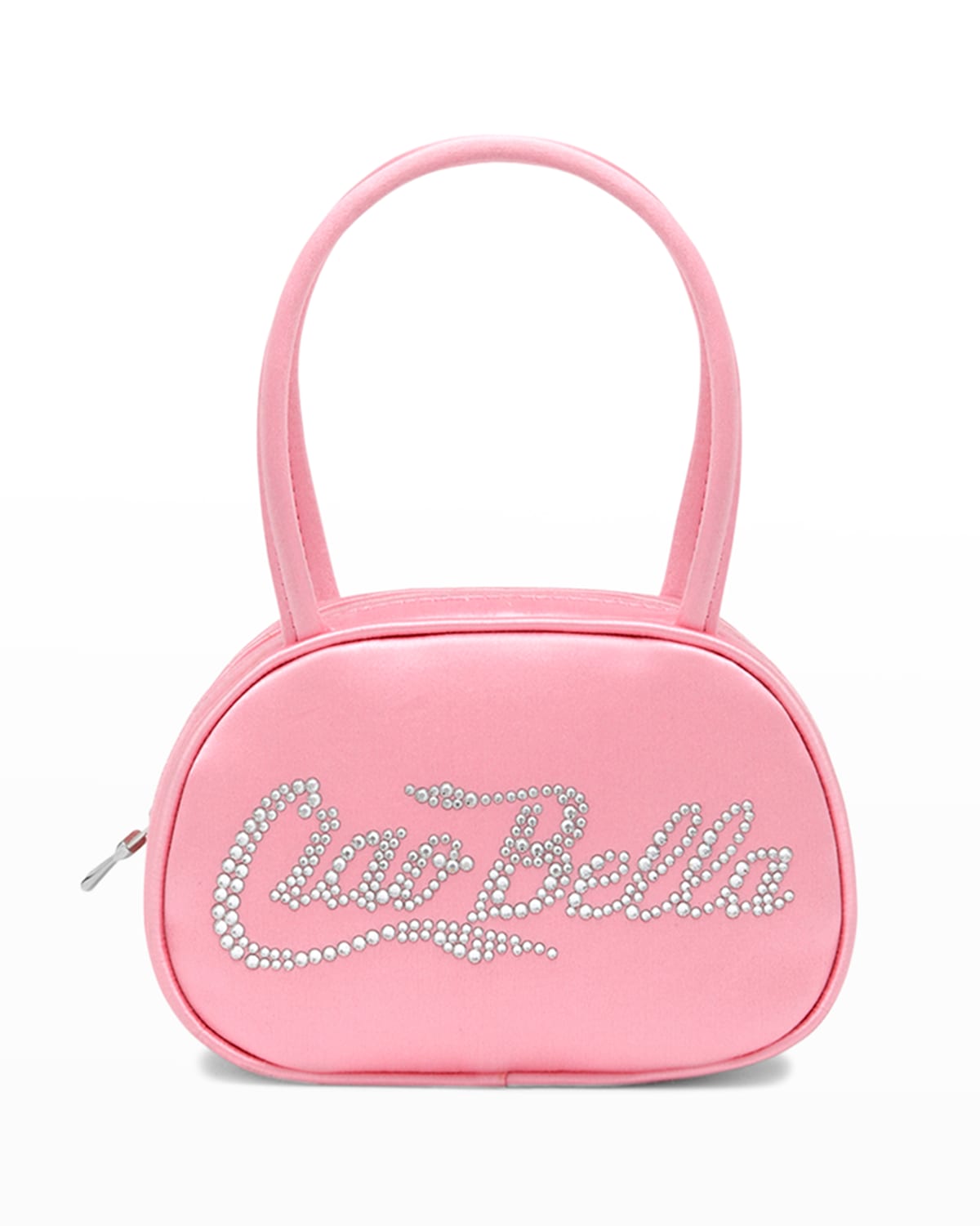 Ciao Bella Embellished Satin Top-Handle Bag