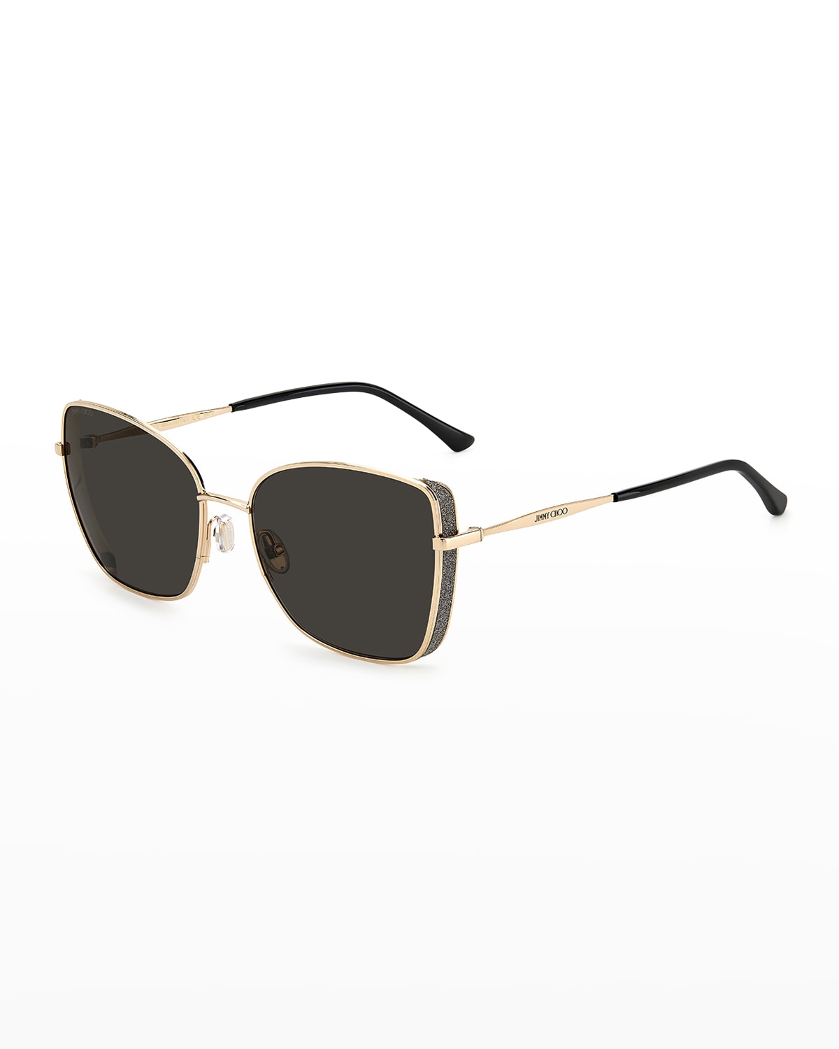 Jimmy Choo Alexis Stainless Steel Butterfly Sunglasses