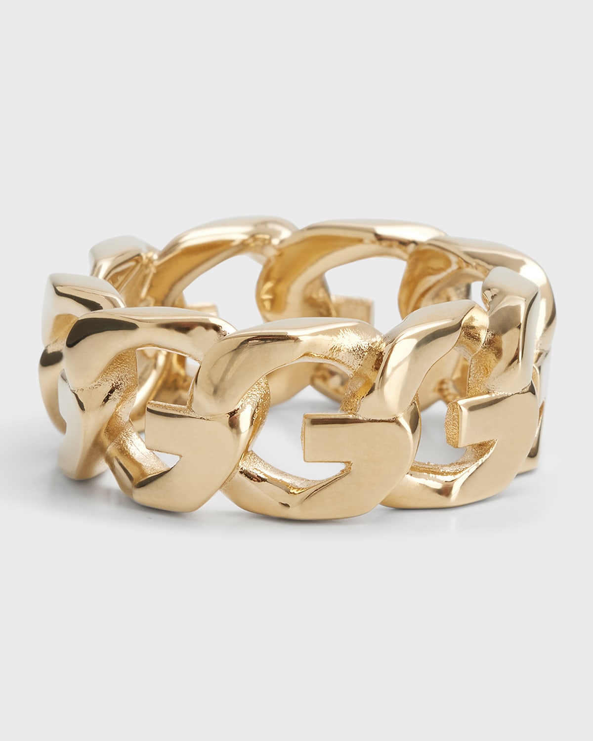Givenchy Men's G Chain Ring In Golden Yellow
