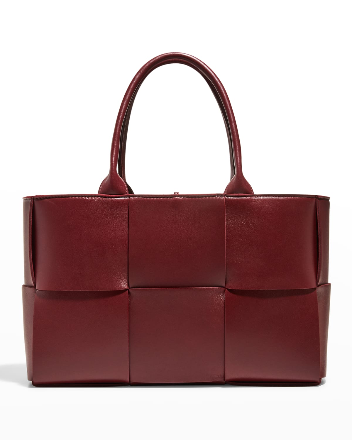 BOTTEGA VENETA ARCO WOVEN EAST-WEST TOTE BAG