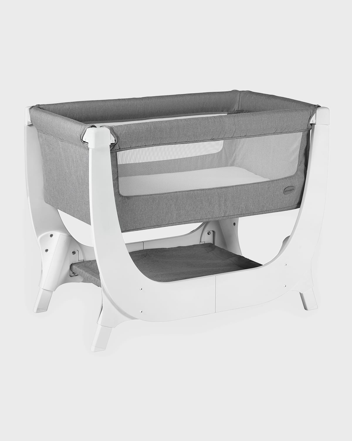 Shop Béaba X Shnuggle Air Bedside Sleeper Infant Crib In Dove Grey