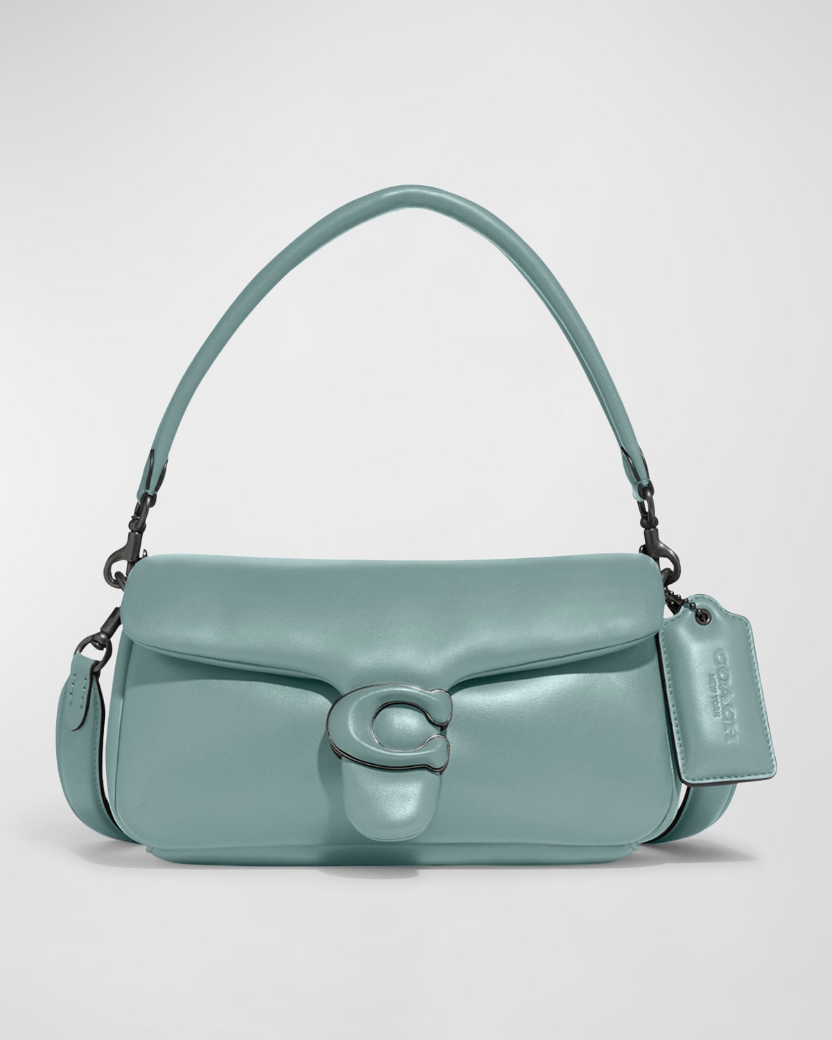 Coach Pillow Tabby 26 Leather Shoulder Bag In V5aqua