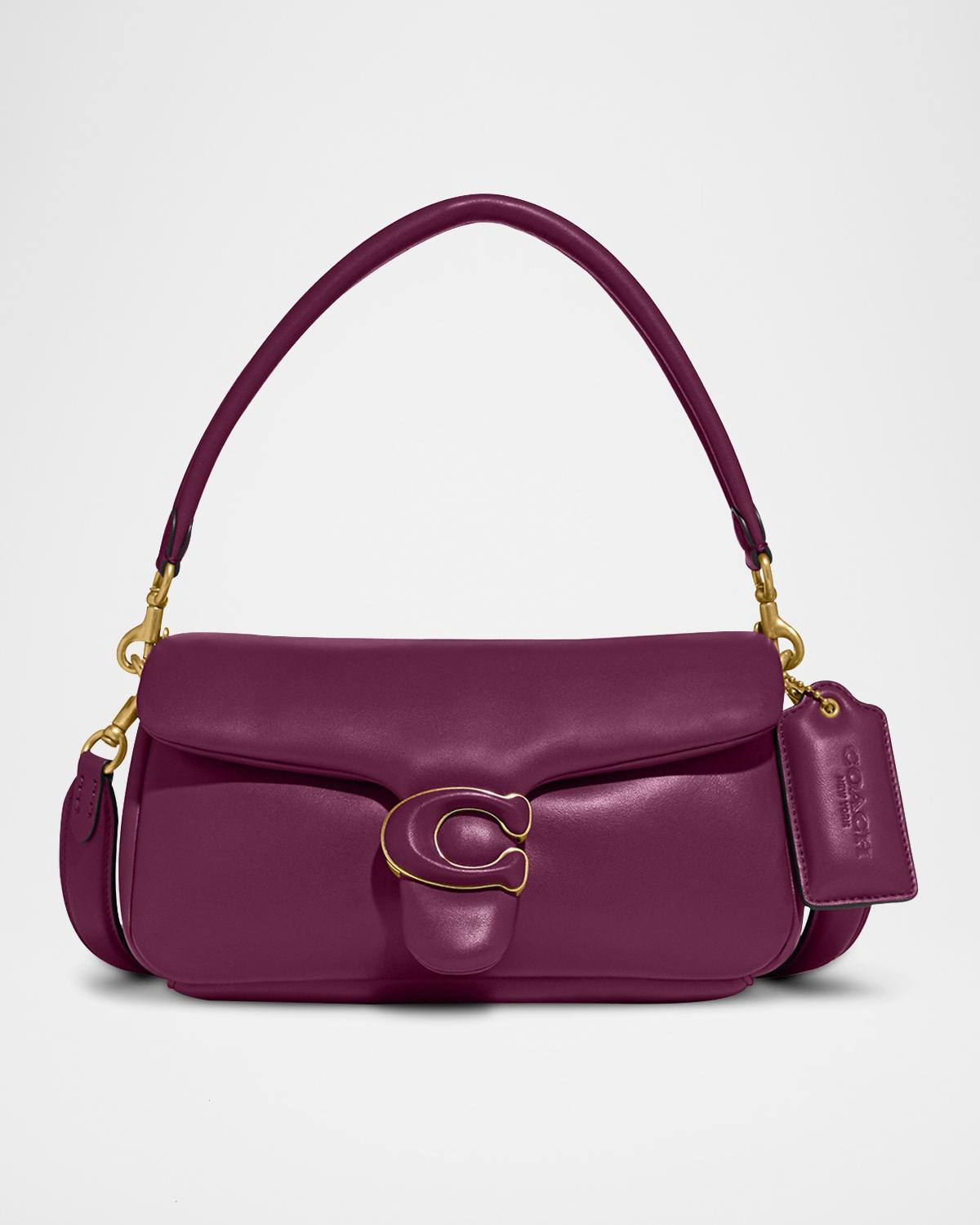 Coach Pillow Tabby 26 Leather Shoulder Bag In Deep Berry | ModeSens