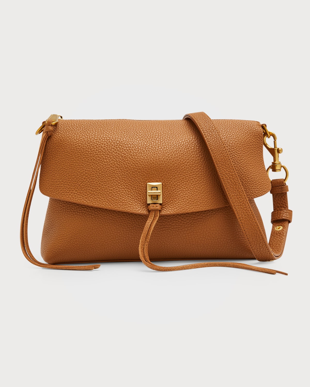 Rebecca Minkoff Darren Zip Leather Shoulder Bag