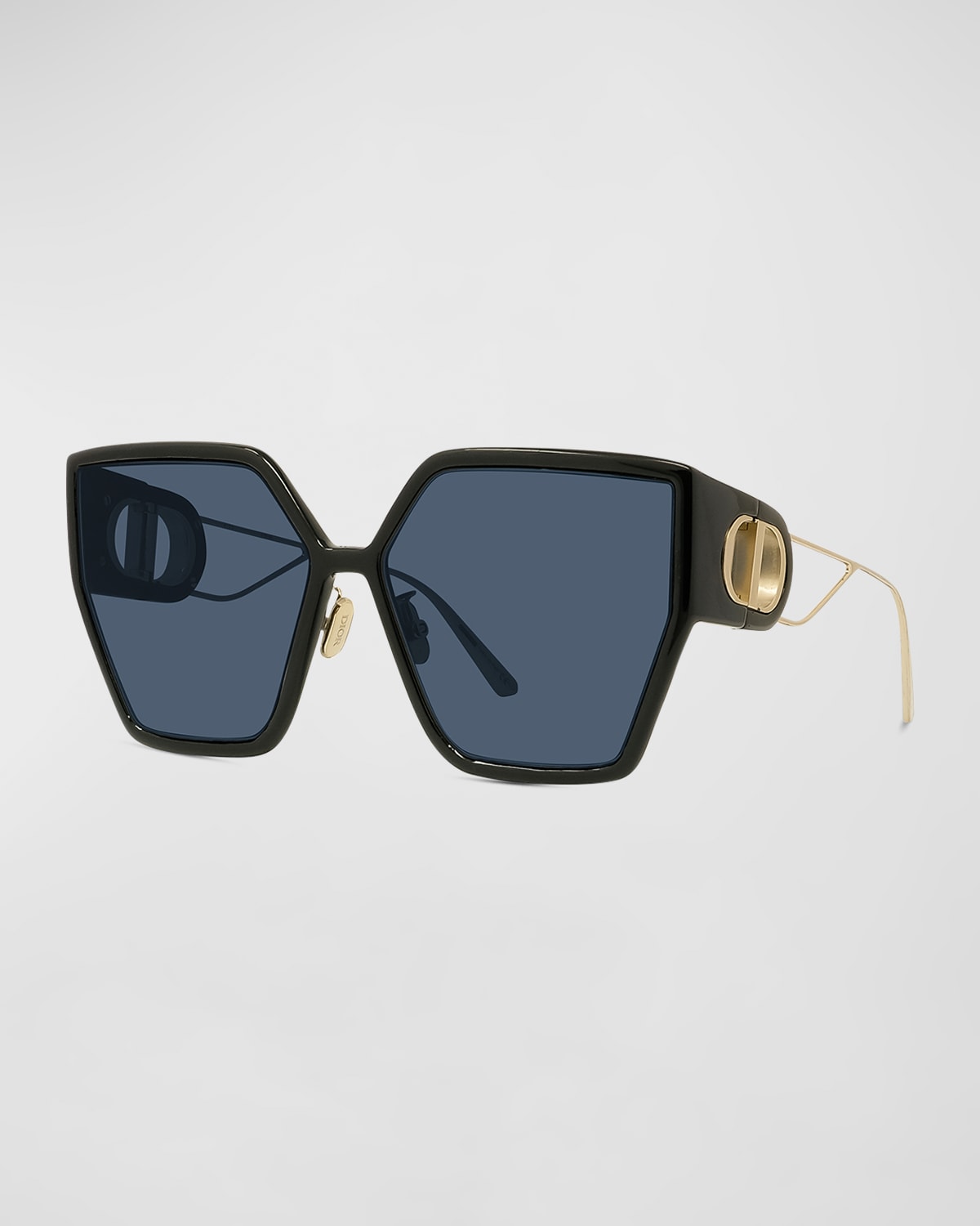 Dior Oversized Geometric Injection Plastic Sunglasses