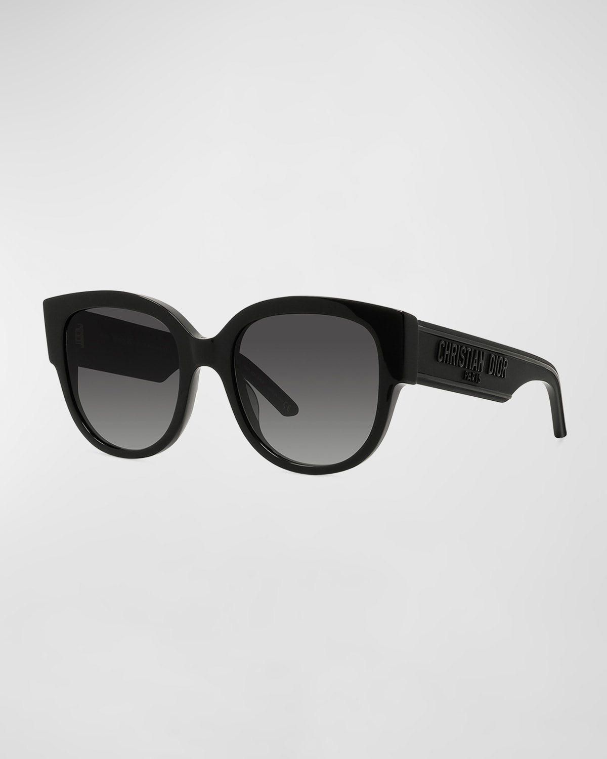 Shop Dior Wil Bu Sunglasses In Black / Smoke