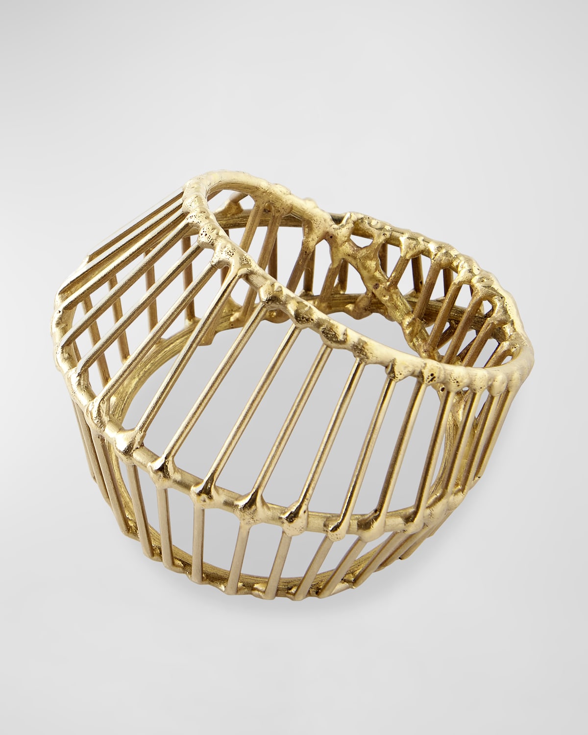 Kim Seybert Cage Napkin Ring In Gold