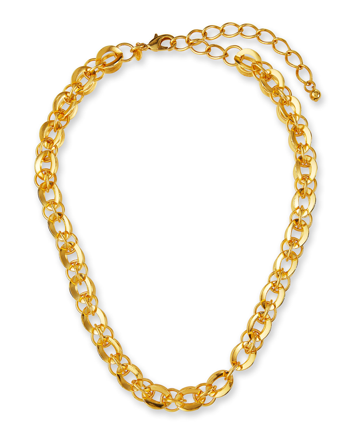 Kenneth Jay Lane Multi-link Chain Necklace