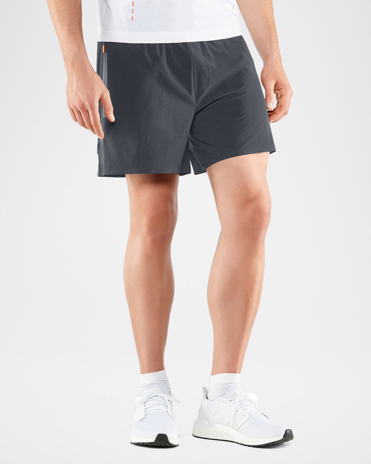 Falke Men's Challenger Water-resistant Shorts In Concrete