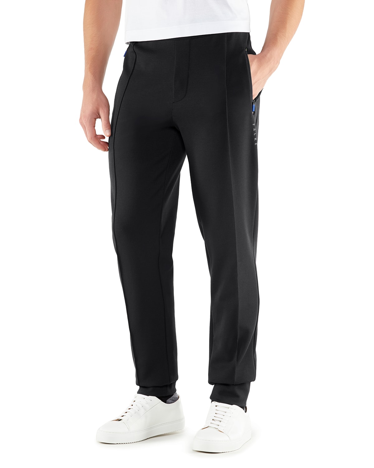Falke Men's Coach Cotton-blend Pants In Black