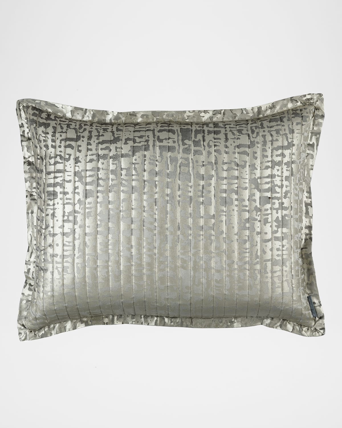 Lili Alessandra Yovanna Quilted Standard Sham In Green