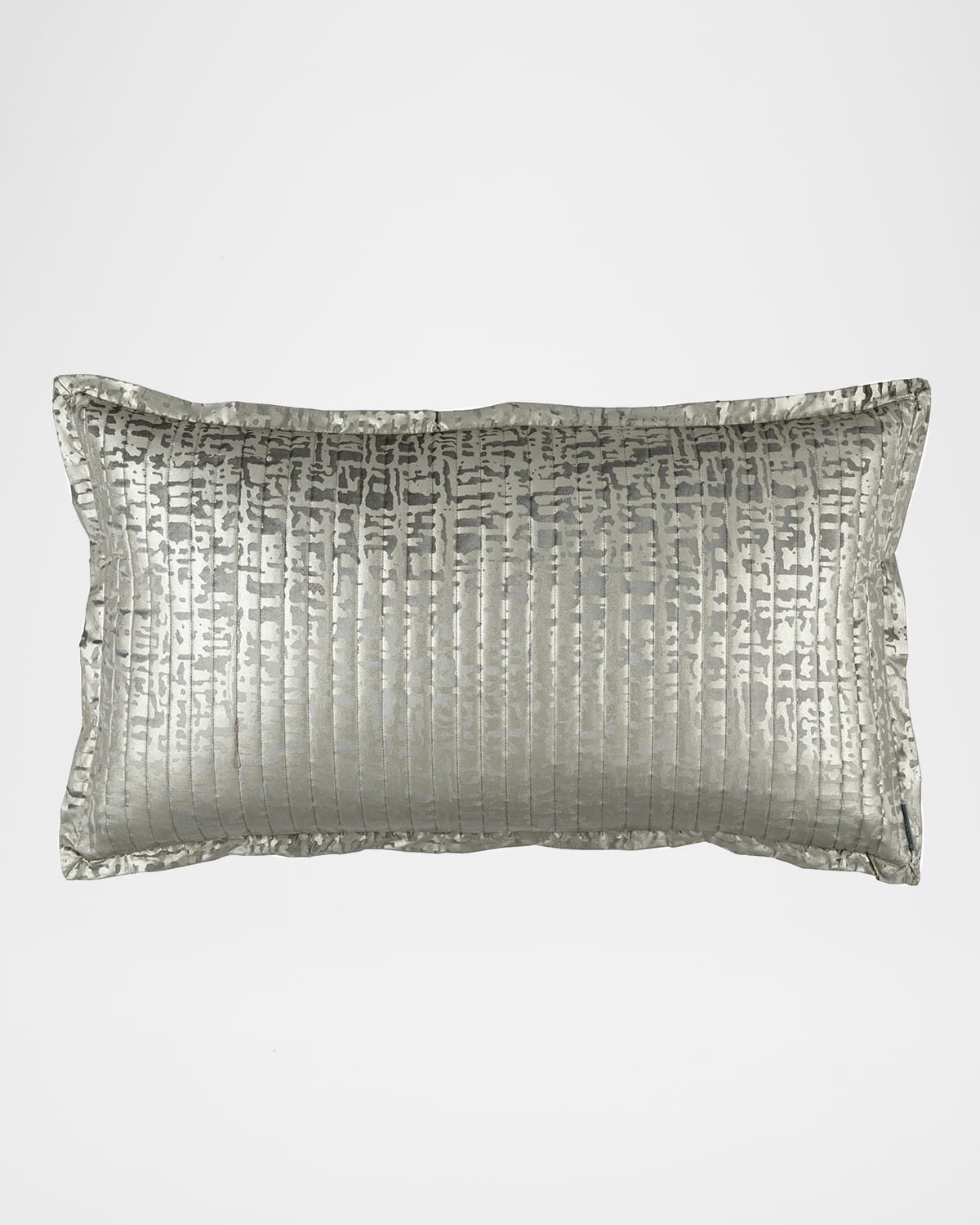 Lili Alessandra Yovanna Quilted King Sham In Metallic