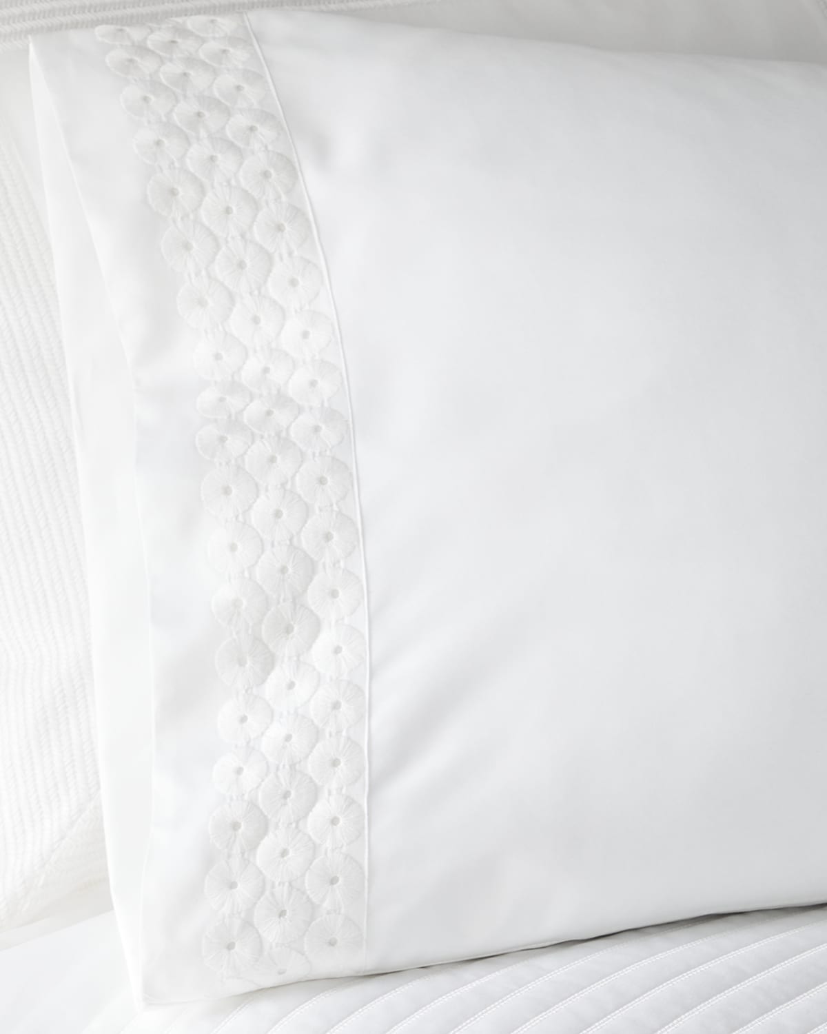 Bovi Fine Linens Angele Standard Pillowcase, Set Of 2