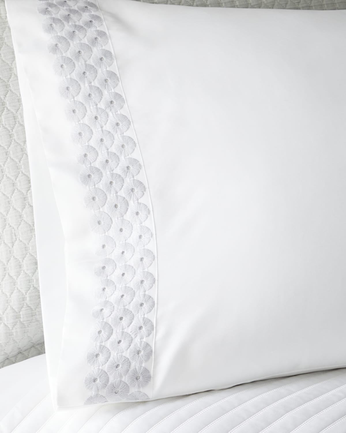 Bovi Fine Linens Angele Standard Pillowcase, Set Of 2