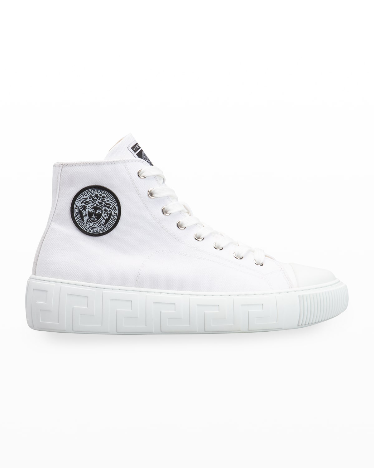 Versace trainers high top discount