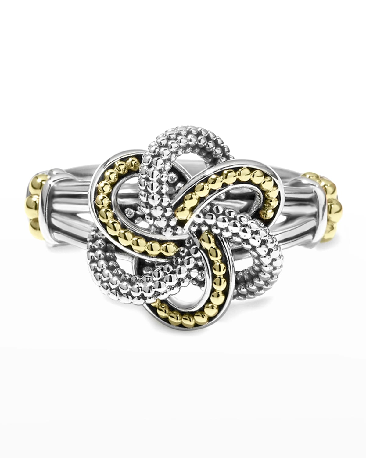 Love Knot Two-Tone Ring