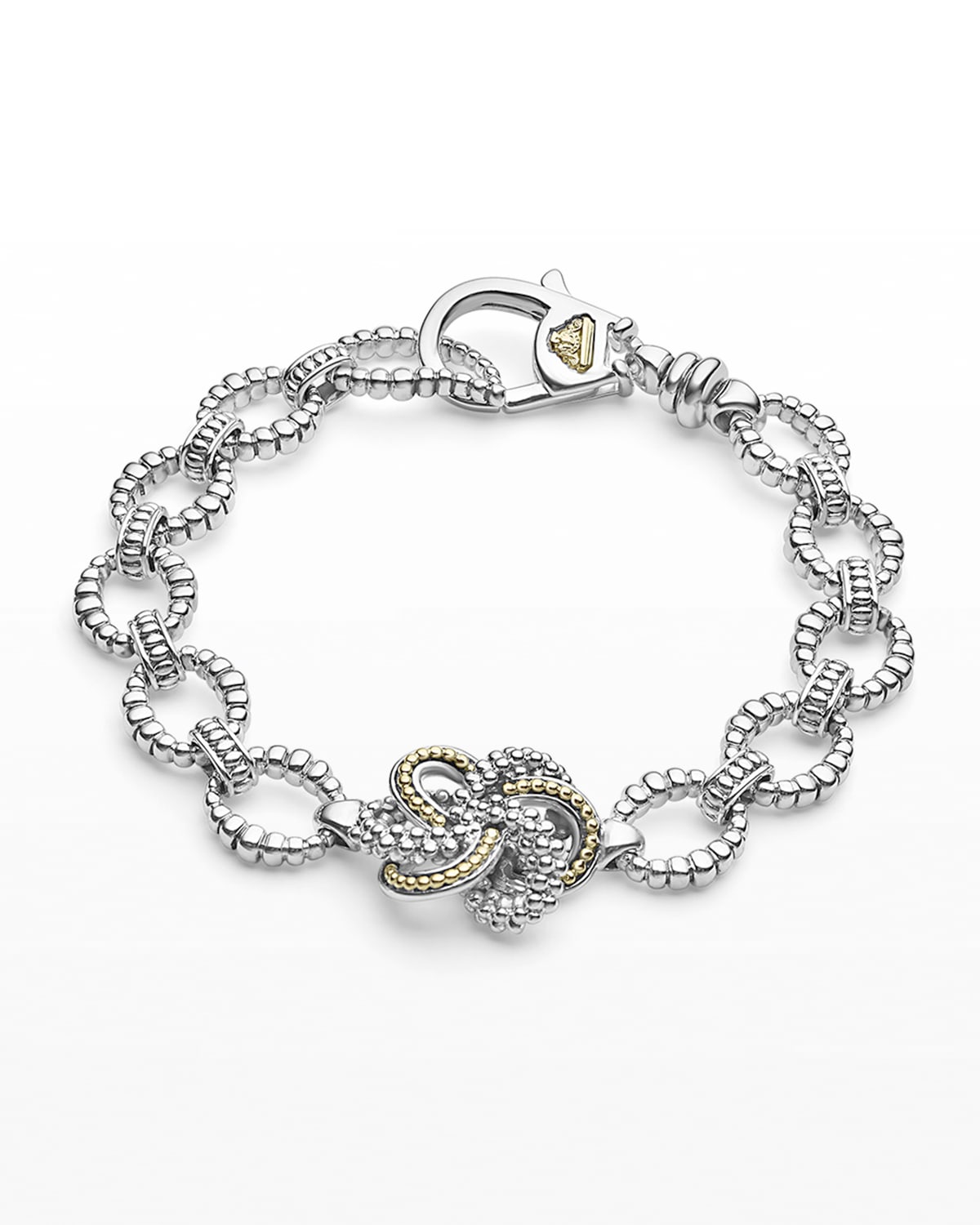 LAGOS Love Knot Two Tone 1 Station Bracelet Smart Closet