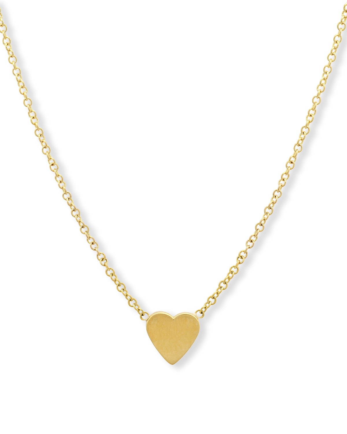 Jennifer Meyer Mini Heart Necklace