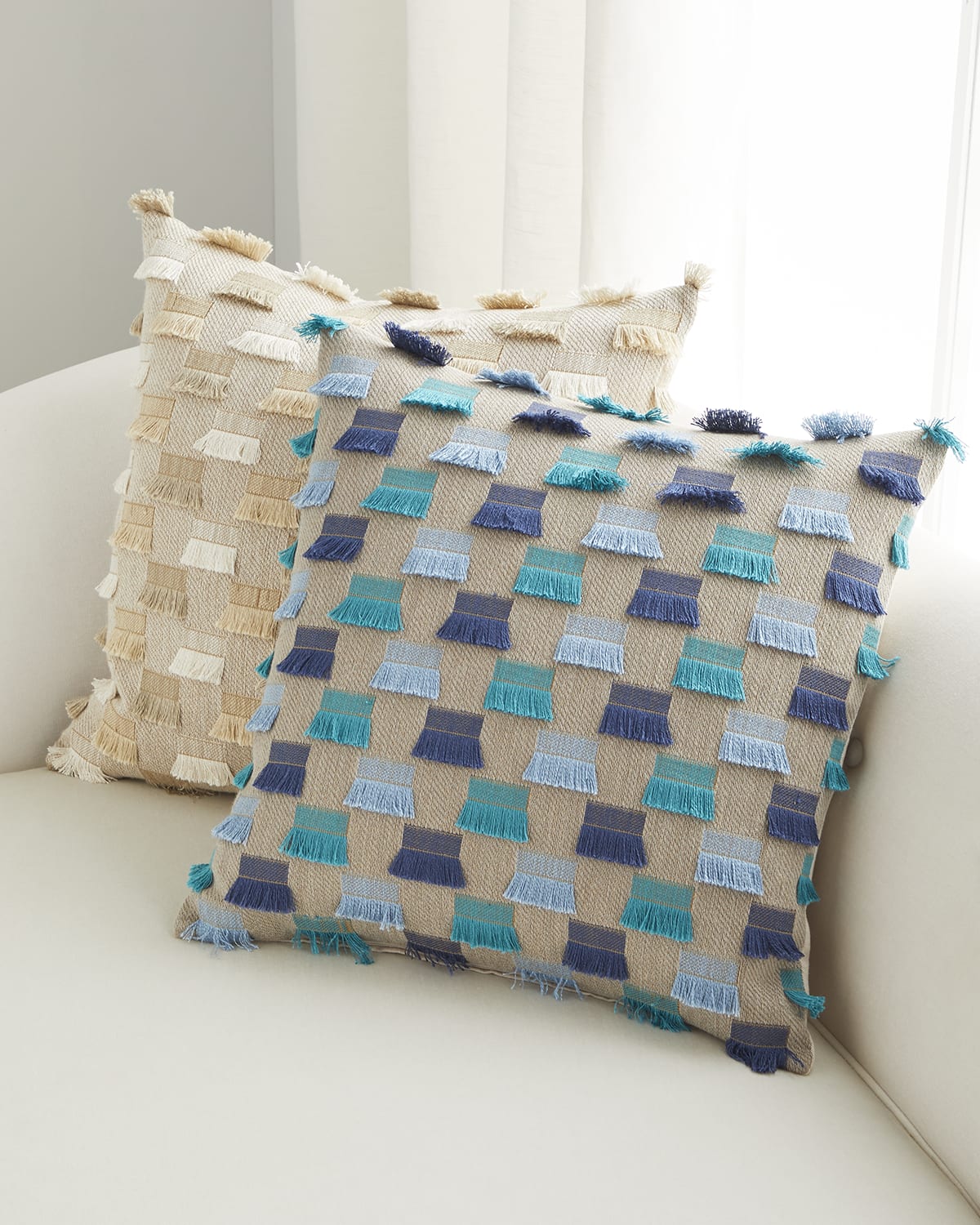 Eastern Accents Persepolis Decorative Pillow In Lake