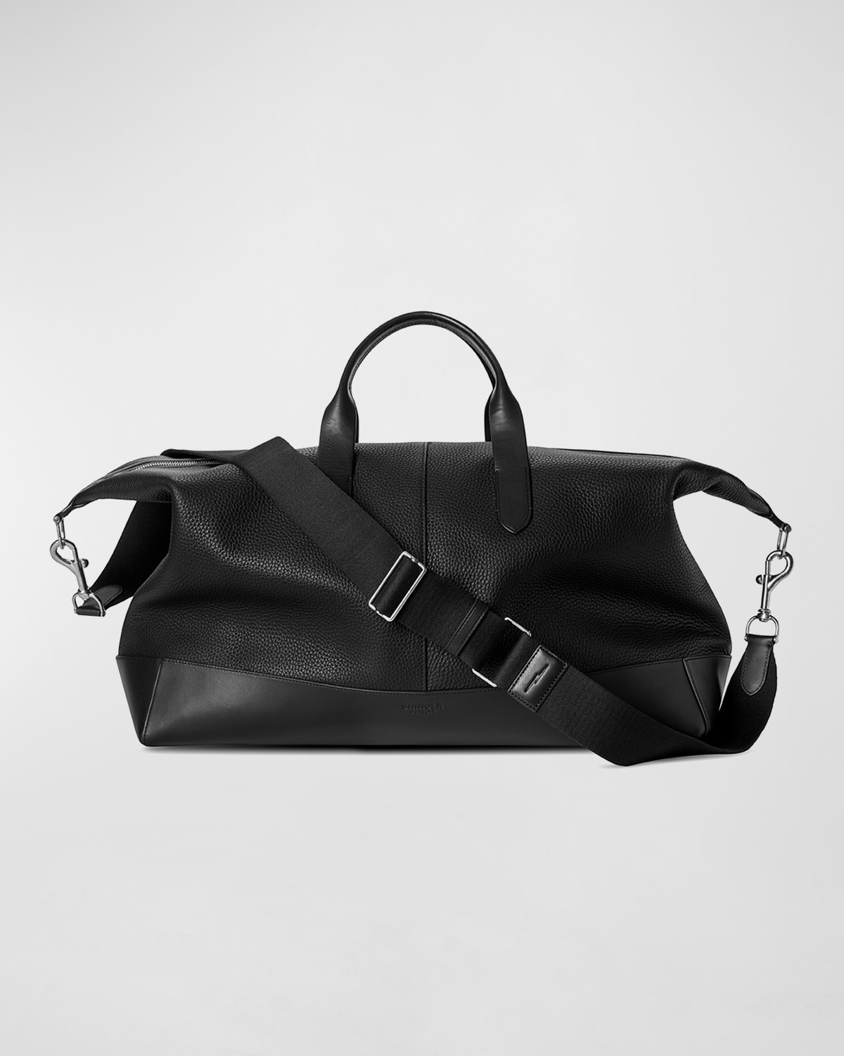 Shinola Men's Canfield Grained Leather Duffel Bag In Black
