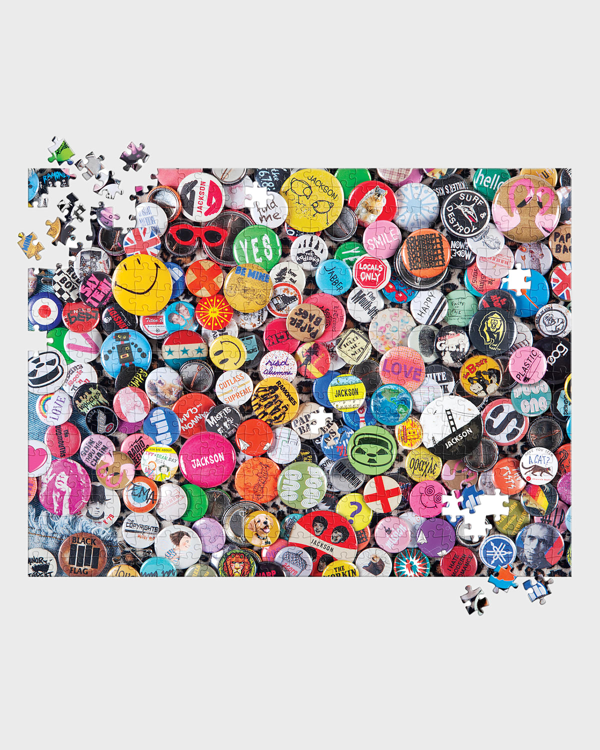 Find Me Buttons 500-Piece Puzzle Set, Personalized