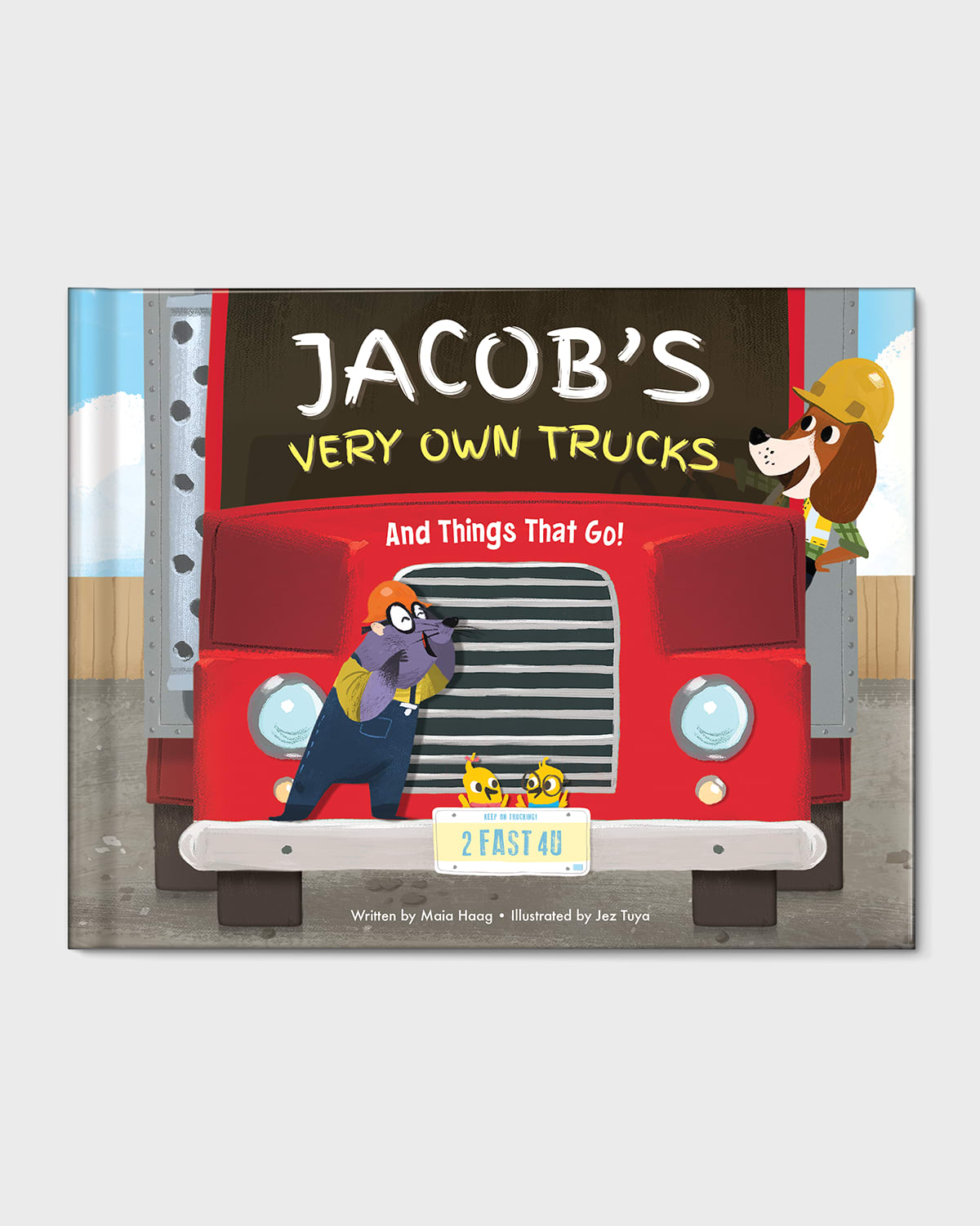 My Very Own Trucks Books by Maia Haag, Personalized