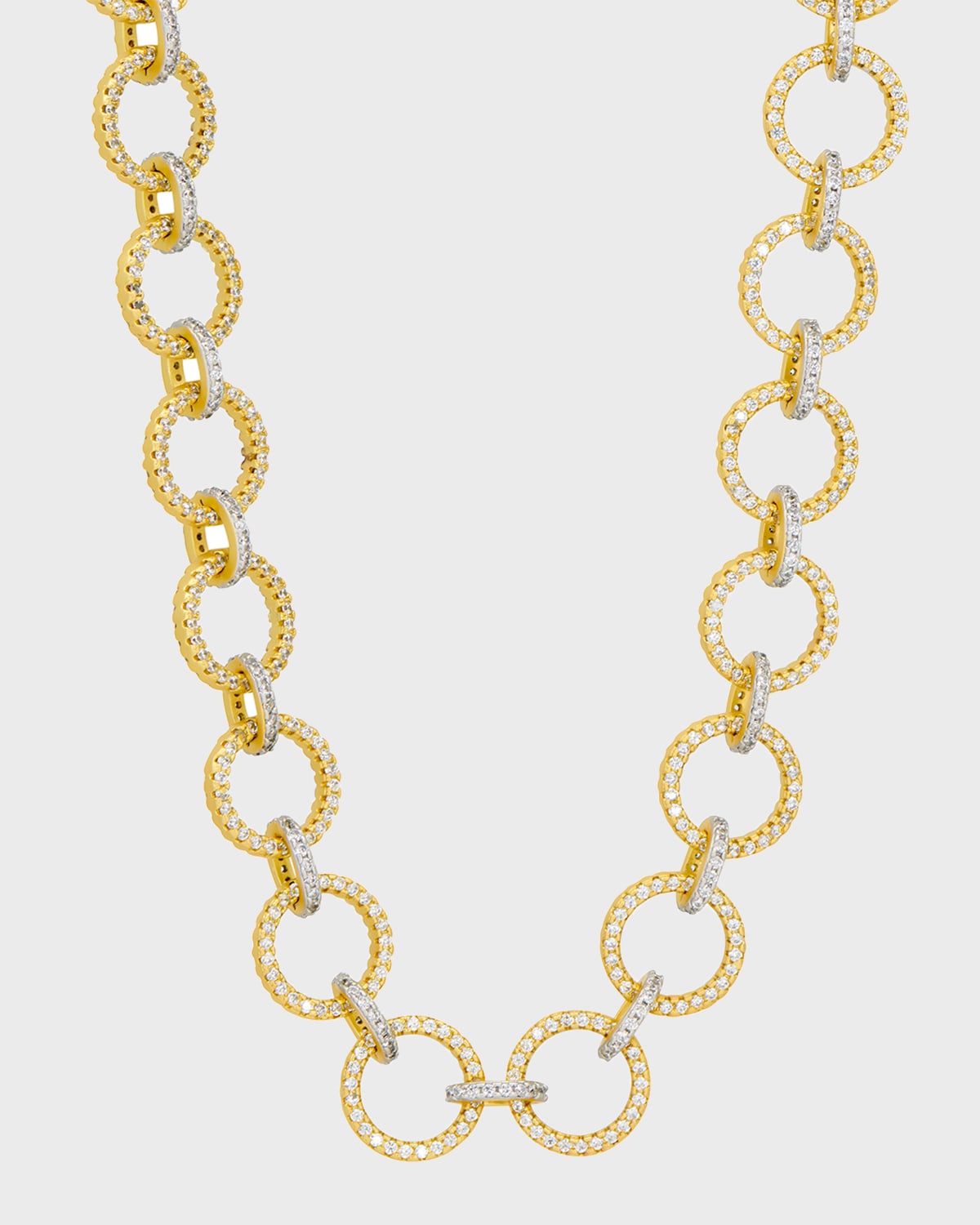Freida Rothman Chains of Armor Link Necklace