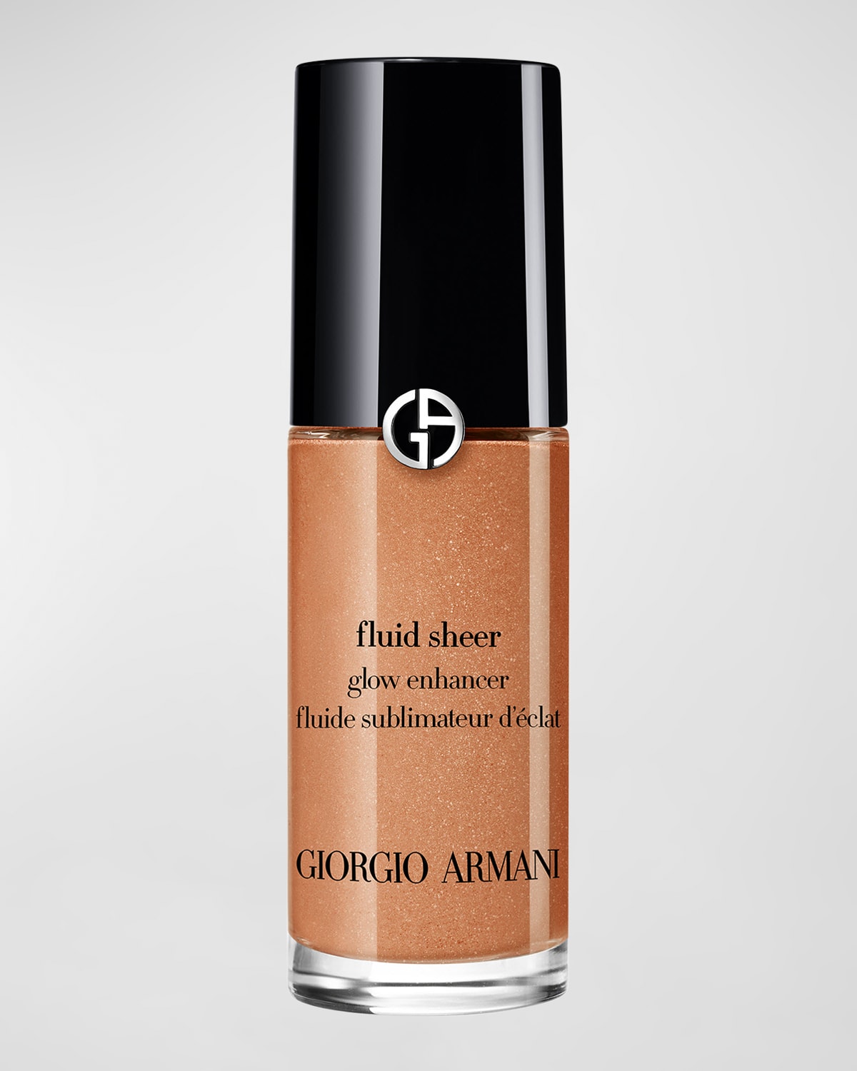 Shop Armani Beauty Fluid Sheer Glow Enhancer Highlighter Makeup In 10 Golden Bronze