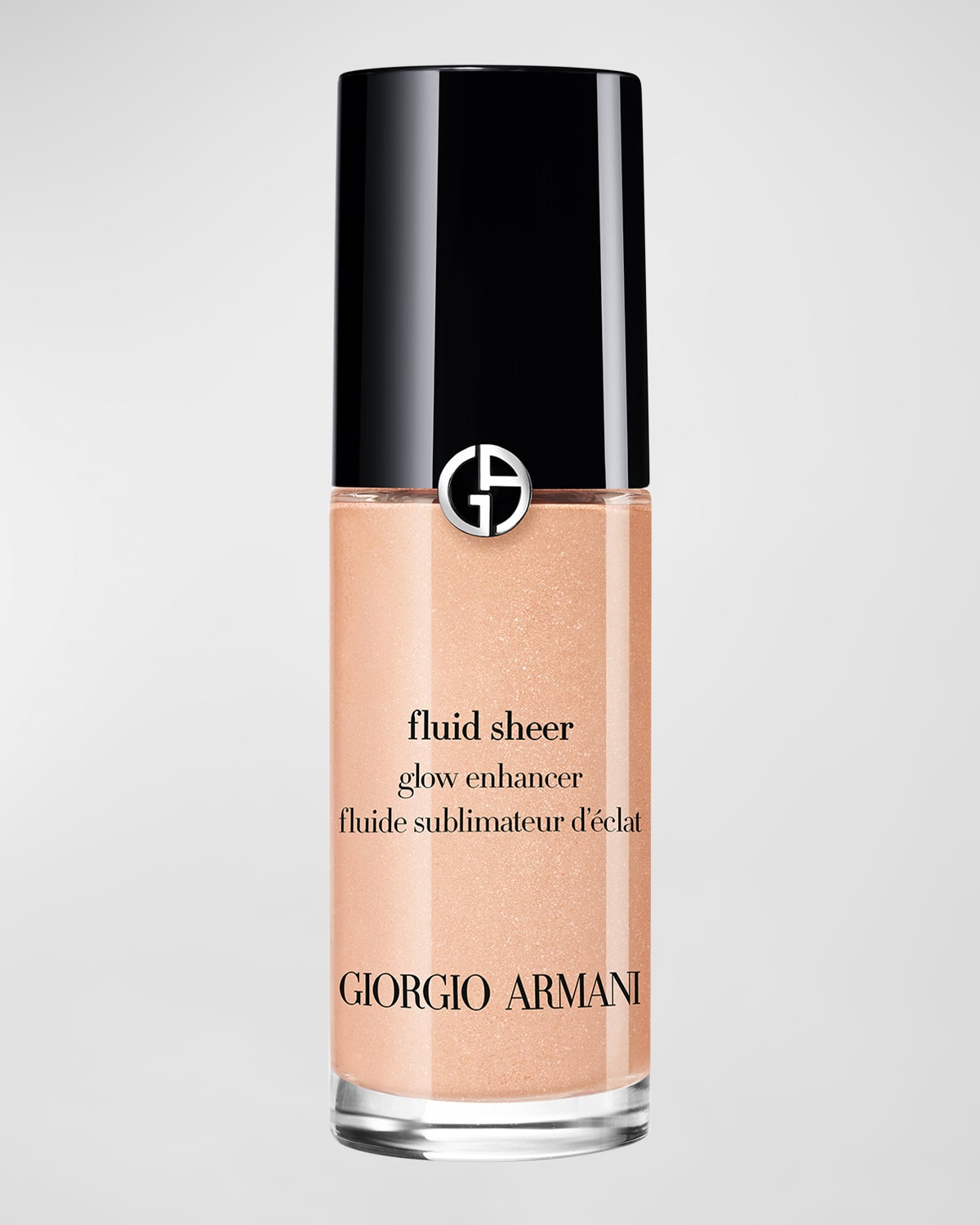 Shop Armani Collezioni Fluid Sheer Glow Enhancer Highlighter Makeup In 2 Champagne Gold