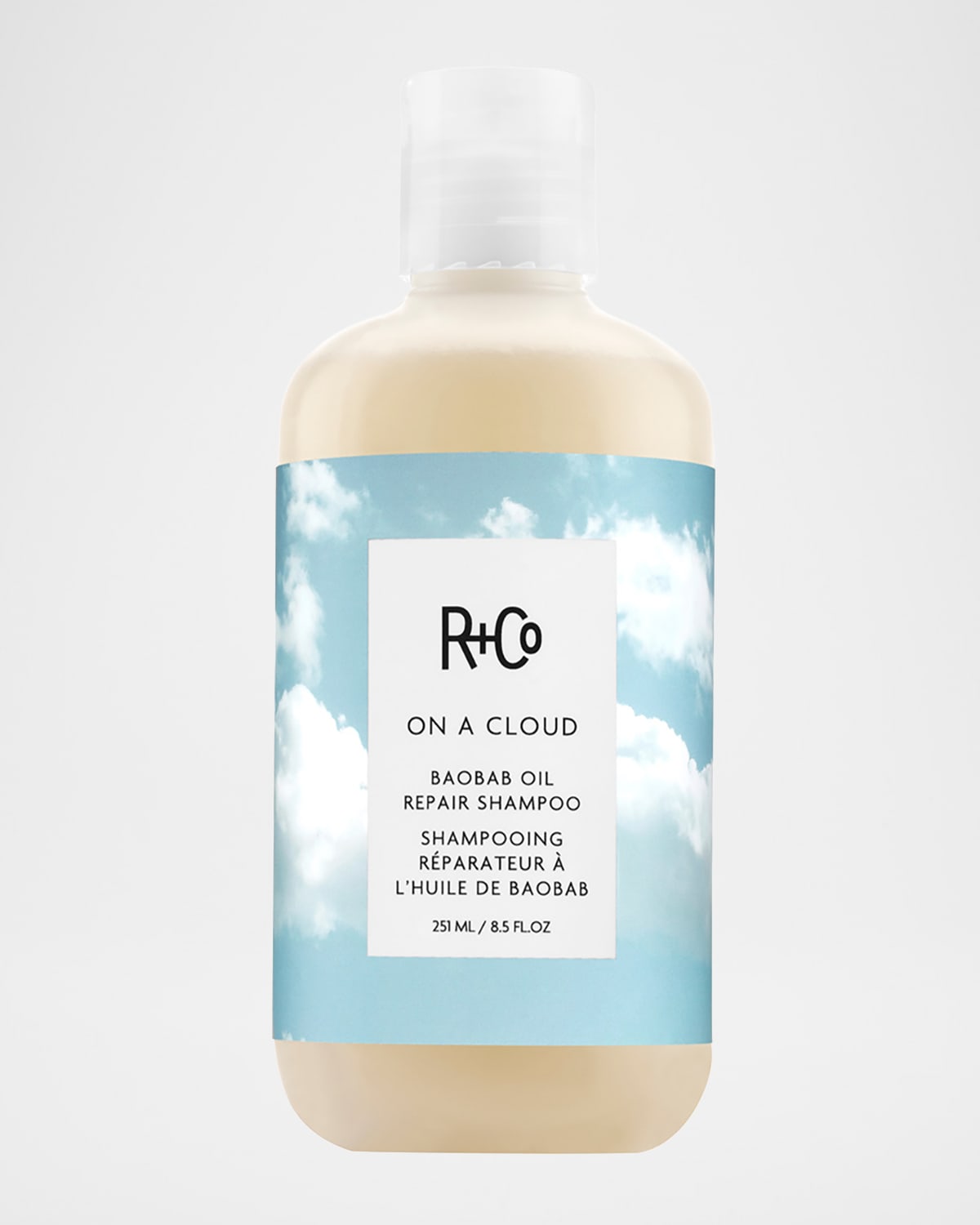R+Co On a Cloud Baobab Oil Repair Shampoo