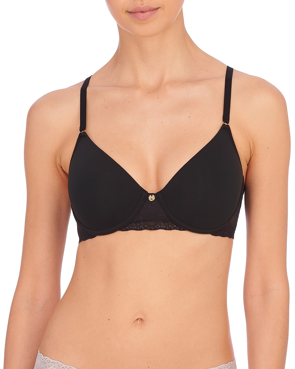Natori Bliss Perfection All Day Underwire Contour Bra In Black