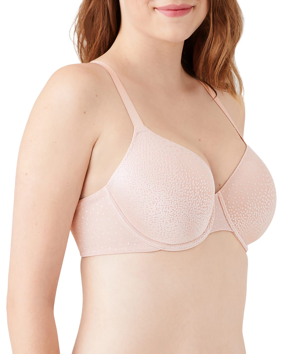 Shop Wacoal Back Appeal Contour Bra In Rose Dust