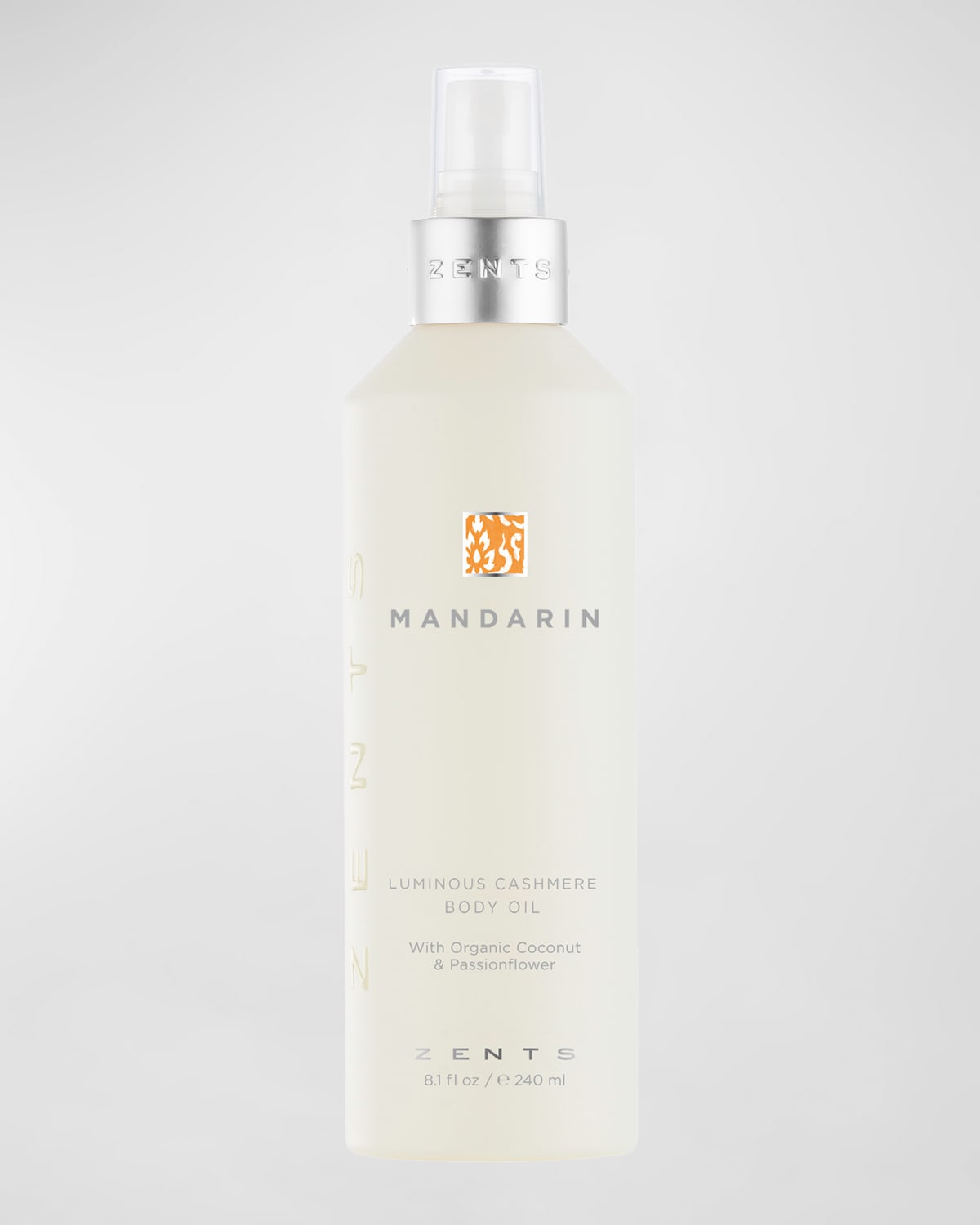 Zents 8.1 Oz. Mandarin Luminous Cashmere Body Oil